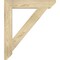 Ekena Millwork Traditional Slat Rough Sawn Bracket, Douglas Fir, 4"W x 26"D x 30"H BKT04X26X30TRA06RDF - alternate 3